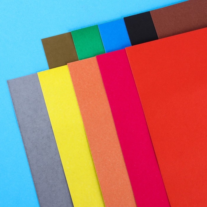 Набор &laquo;Команда&raquo; А4: 10 л. цв. одност. мел. картона и 16 л. цв. двуст. бумаги, Мстители