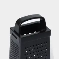 Тёрка четырёхгранная Доляна &laquo;Тёмная ночь&raquo;, 17 см, ручка МИКС