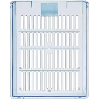 Лоток горизонтальный Attache Bright Colours решетчатый прозрачный голубой