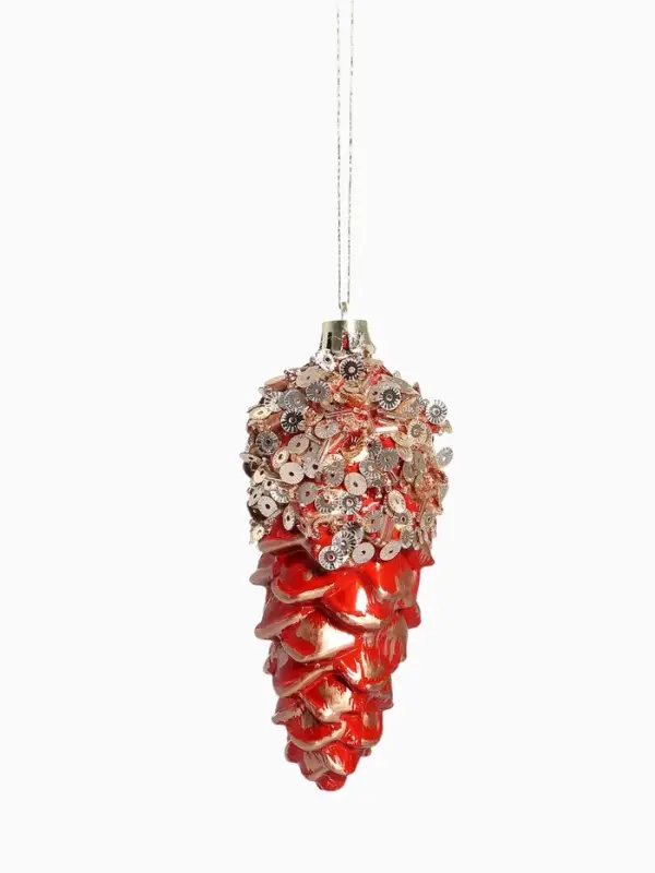 Ёлочные игрушки 3 шт. &laquo;Шишка Коул&raquo; 12&times;4 см, микс