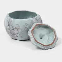 Горшок для запекания Борисовская керамика «Тыква», 600 мл, серый Горшок для запекания Борисовская керамика «Тыква», 600 мл, серый