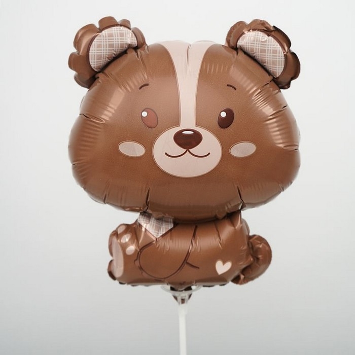 Шар фольгированный 13" мини-фигура &laquo;Медвежонок. Волшебный лес&raquo;