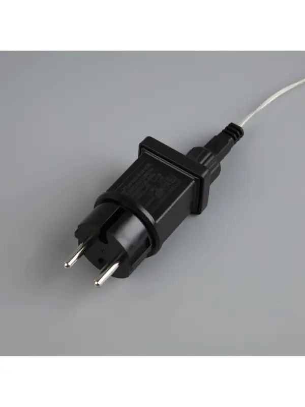 Гирлянда &laquo;Нить&raquo; 50 м, роса, IP44, зелёная нить, 500 LED, свечение мульти, 8 режимов, 31 В