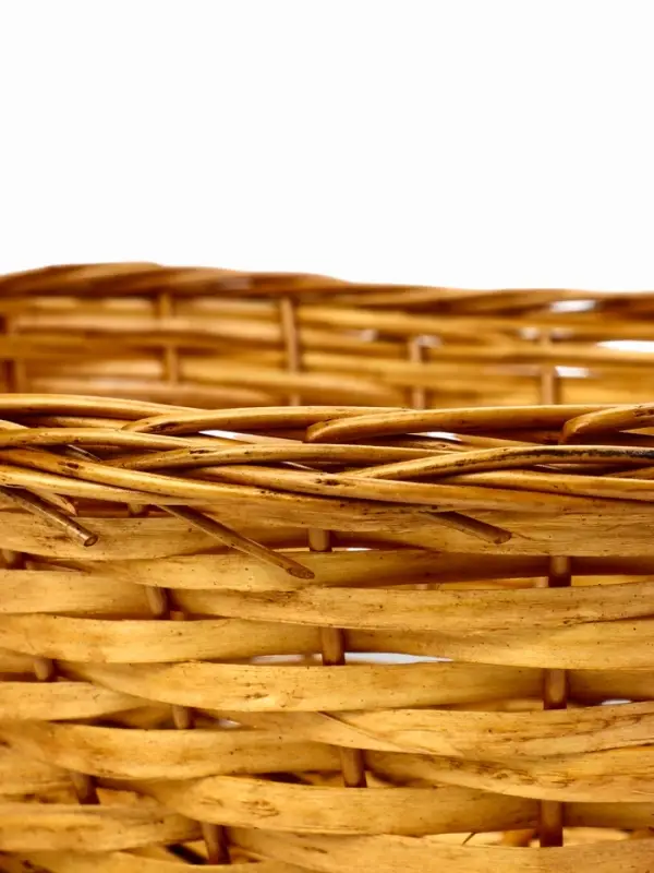 Корзина плетёная для хранения Garden, ива, овальная, цвет натуральный, набор 3 шт.