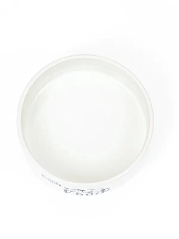 Миска Food, 200 мл, 10&times;10&times;4.5 см, керамика, белая
