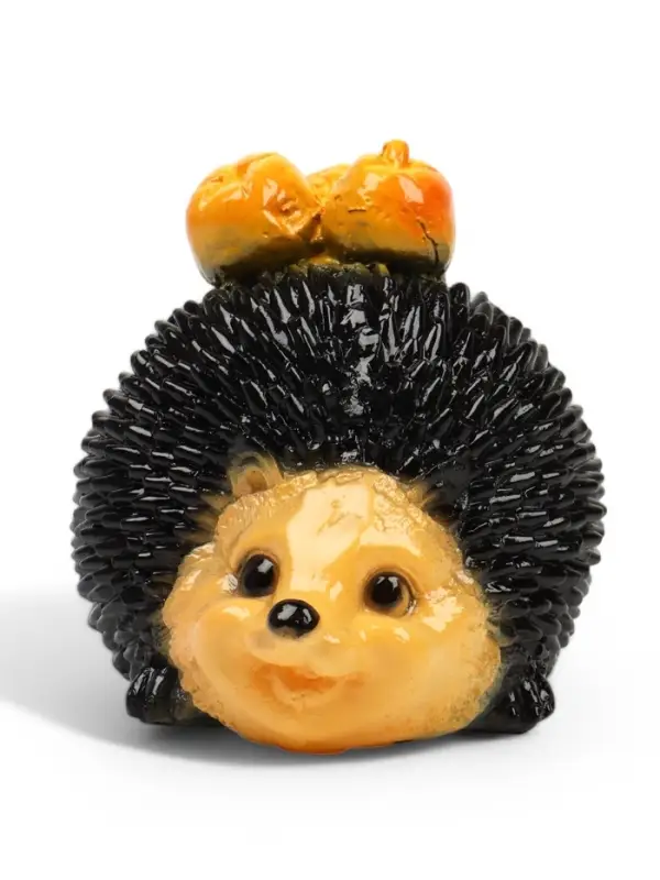 Садовая фигура из гипса &laquo;Еж с яблоками&raquo;, 14&times;19&times;16 см