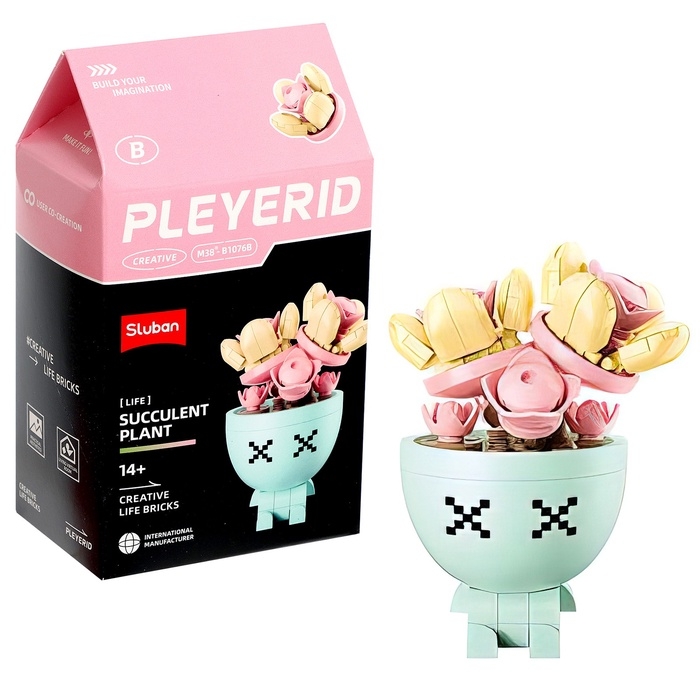 Конструктор  Конструктор "Цветы в горшочке",  В