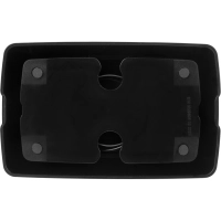 Диспенсер для салфеток Luscan Professional MAXI N4 черный 1331B