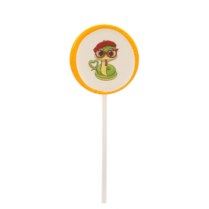 Карамель леденцовая Карамель леденцовая "Символ года", с фотопечатью, МИКС, 25 г