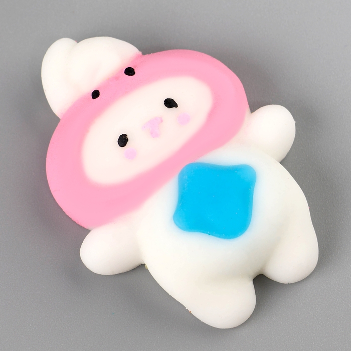 Сквиш антистресс мялка «Зайка»в шапочке Сквиш антистресс мялка «Зайка»в шапочке