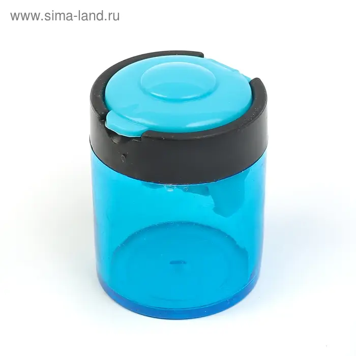 Точилка с контейнером «Классика», двойная, МИКС Точилка с контейнером «Классика», двойная, МИКС