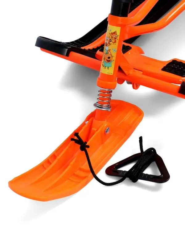 Снегокат &laquo;Тимка спорт 2&raquo; Три кота, оранжевый, ТС2/ТК Nika Kids