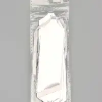 Подарочный бант - шар №3 голография, цвет серебро, для упаковки подарков