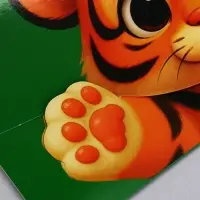 Конверт для денег формовой &laquo;Тигруля&raquo;, 17.5&times;10 см