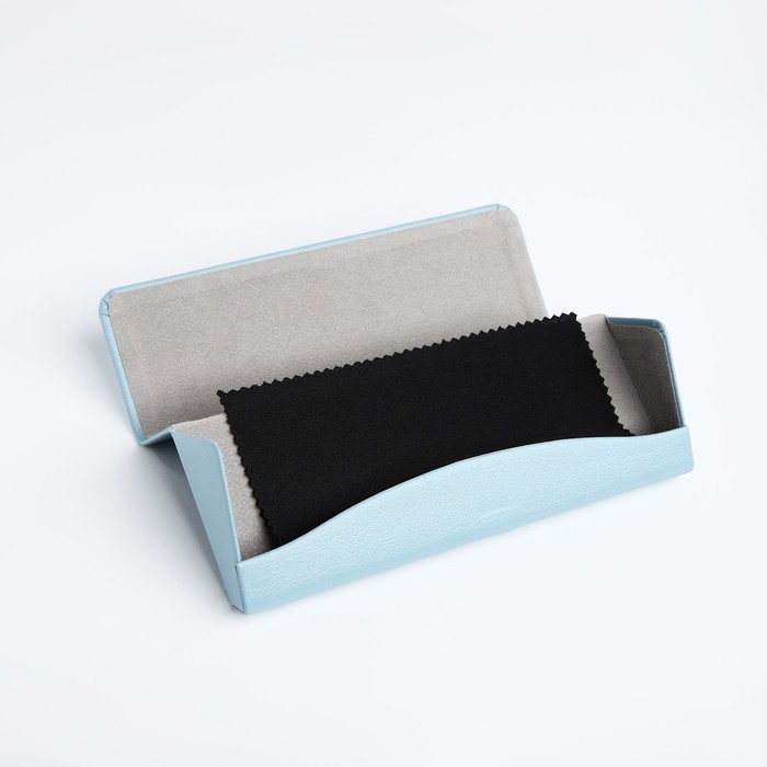 Футляр для очков на магните, длина 16,2 см, цвет голубой Футляр для очков на магните, длина 16,2 см, цвет голубой