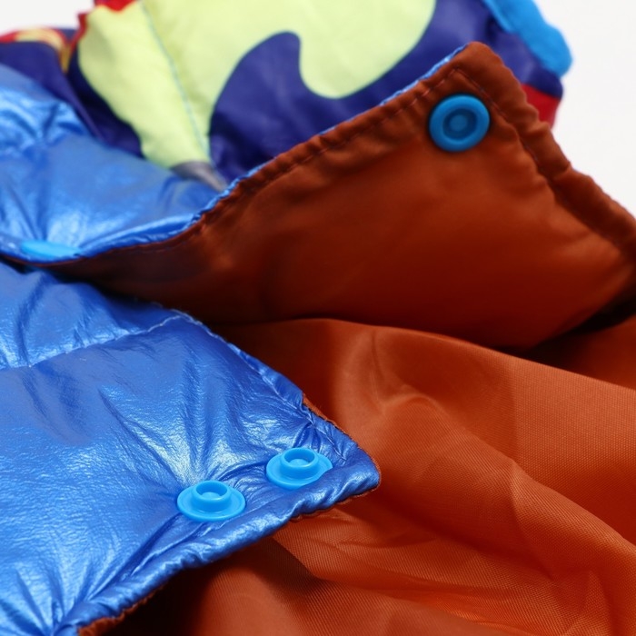 Комбинезон "Волна" с утяжкой, размер 10 (ДС 21 см, ОГ 34 см, ОШ 24 см), синий