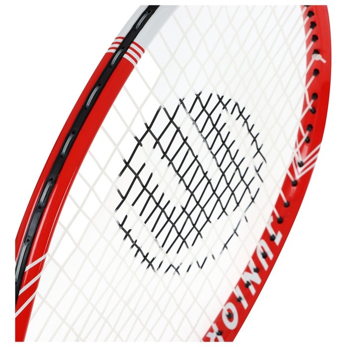 Ракетка для большого тенниса детская BOSHIKA JUNIOR, алюминий, 23'', цвет красный Ракетка для большого тенниса детская BOSHIKA JUNIOR, алюминий, 23'', цвет красный