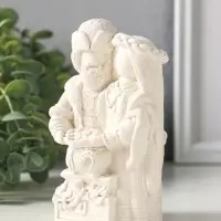 Фигурка гипс &laquo;Берегиня и Богач&raquo;, 14&times;10 см