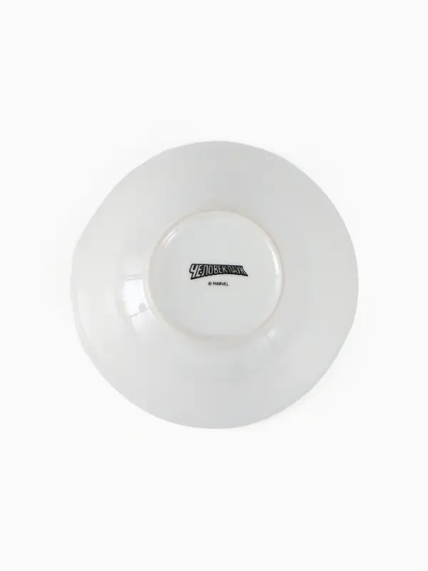 Набор посуды керамической детской, 3 предмета: кружка 200 мл, тарелка 19 см, салатник 250 мл, &laquo;Ты - супергерой&raquo;