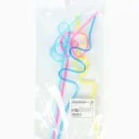 Трубочки для коктейля &laquo;Завитушка&raquo;, набор 4 шт., МИКС