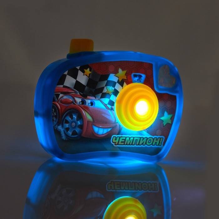 Фотоаппарат с проектором «Супер-тачки», 8 картинок, световые эффекты Фотоаппарат с проектором «Супер-тачки», 8 картинок, световые эффекты