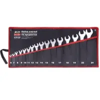 Набор ключей гаечных комбинированных в сумке (6-24 мм) (16 предметов) AVS K3N16M