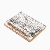 Блокнотик плетеный, 48 листов, 14х18х2 см, цв. чёрно-белый Блокнотик плетеный, 48 листов, 14х18х2 см, цв. чёрно-белый