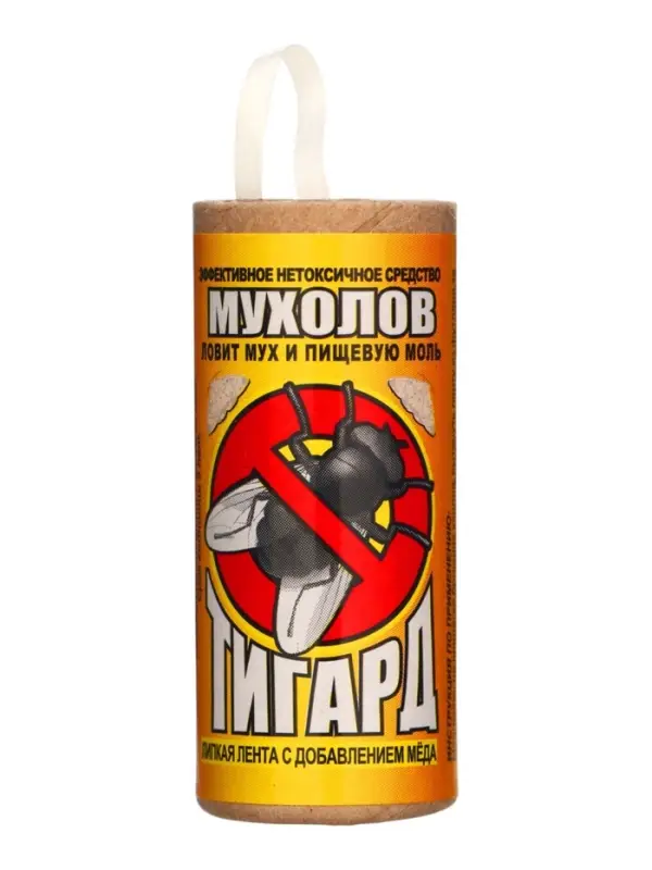 Лента от мух и пищевой моли &laquo;ТИГАРД&raquo; 1 шт.