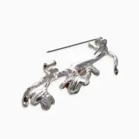 Брошь &laquo;Ветка Сакуры&raquo;, цвет кофейный