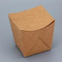 Коробка крафтовая для лапши вок, 7.5&times;6.6&times;9.3 см