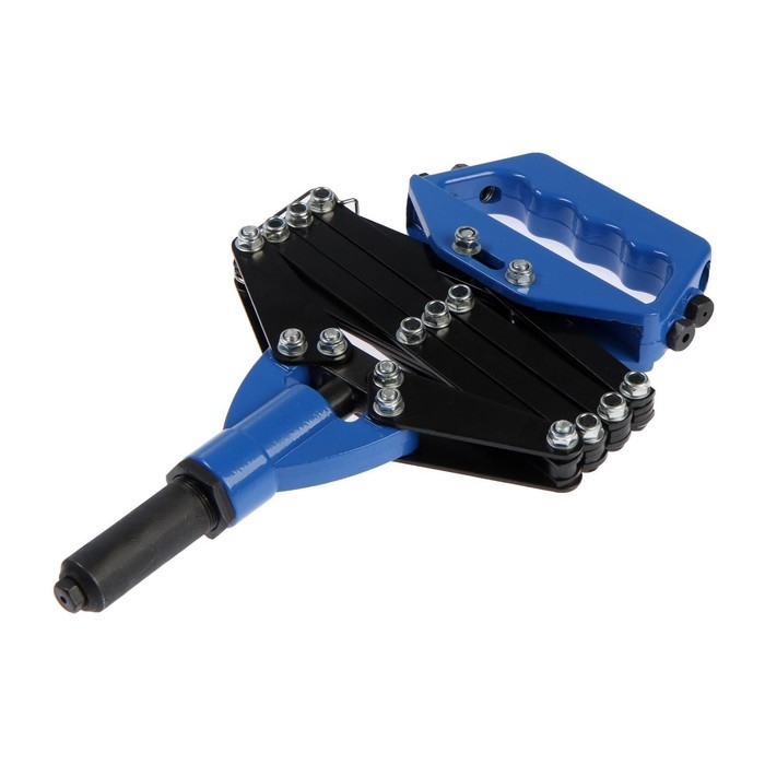 Заклепочник ТУНДРА, 800 мм, усиленный, заклепки 3.2 - 4 - 4.8 - 6 - 6.4 мм Заклепочник ТУНДРА, 800 мм, усиленный, заклепки 3.2 - 4 - 4.8 - 6 - 6.4 мм