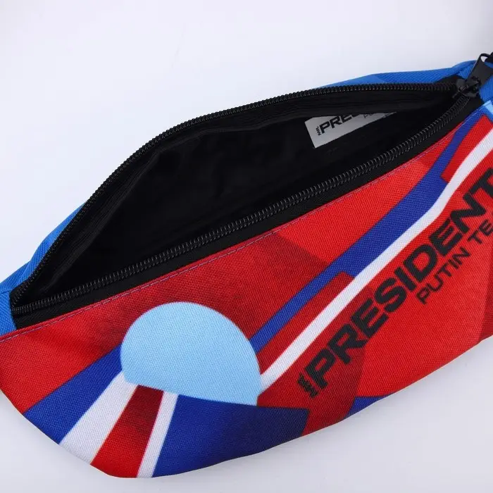 Сумка на пояс «Putin team», 32 x 8 x 15 cм, отд на молнии