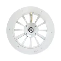 Светильник - вентилятор с пультом VKL electric FL-01, Е27, 24 Вт, 23&times;12 см, белый