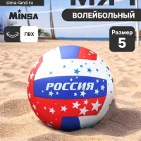 Волейбольный мяч MINSA, машинная сшивка, 18 панелей, р. 5, PVC