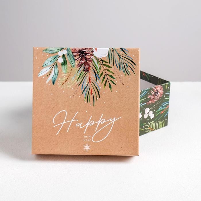 Набор подарочных коробок 5 в 1 «Зимний», 14 х 14 х 8 - 22 х 22 х 12 см, Новый год Набор подарочных коробок 5 в 1 «Зимний», 14 х 14 х 8 - 22 х 22 х 12 см, Новый год