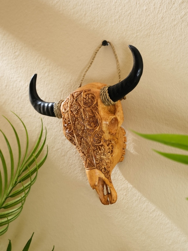 Сувенир интерьерный Сувенир интерьерный "Череп буйвола" полирезин, 15х16х7 см