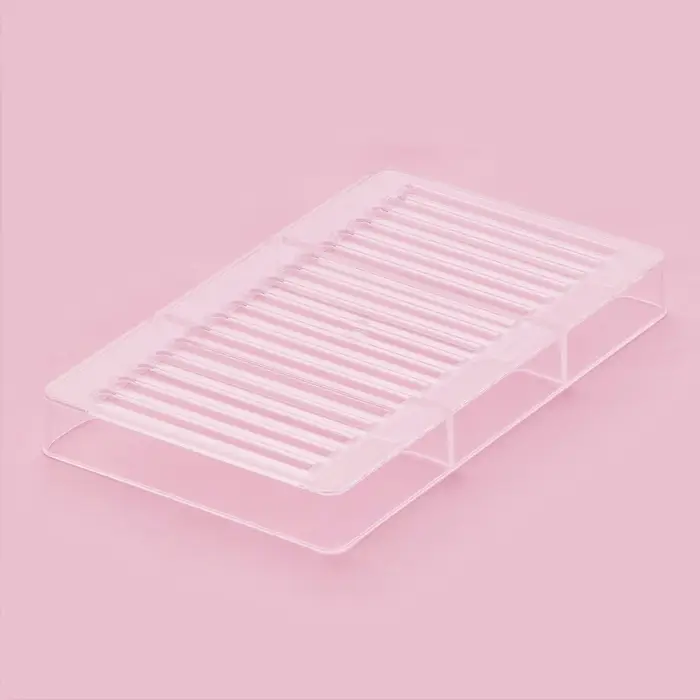 Форма для шоколада &laquo;Соломка&raquo;, пластик, 20&times;12&times;2.5 см, 18 ячеек 8.5&times;0.5 см, прозрачная