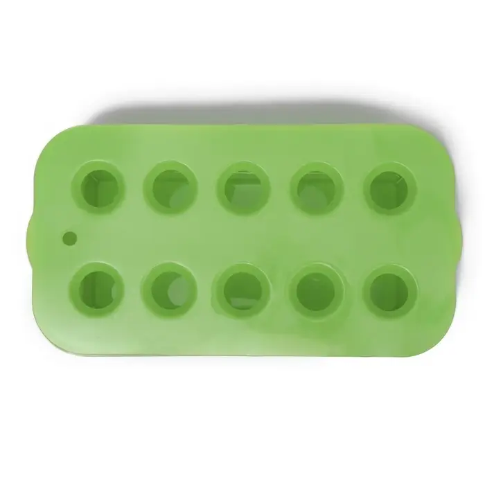 Ящик для выращивания зелёного лука, 29&times;16&times;8.5 см, 2.5 л, 10 лунок, пластик, зелёный, Greengo