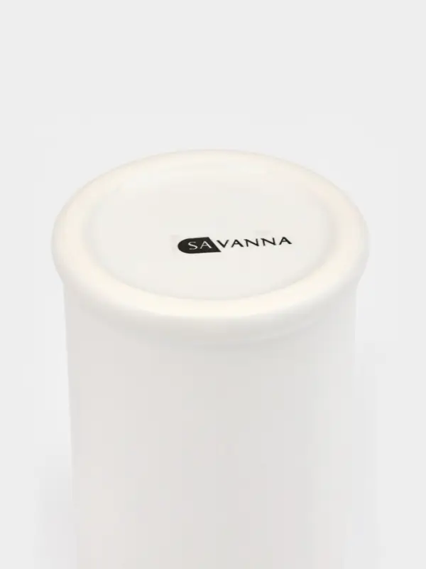 Стакан для зубных щёток SAVANNA &laquo;Бэкки&raquo;, белый