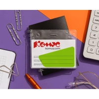 Бейдж горизонтальный без держателя&nbsp; 78х93, 10шт./уп.