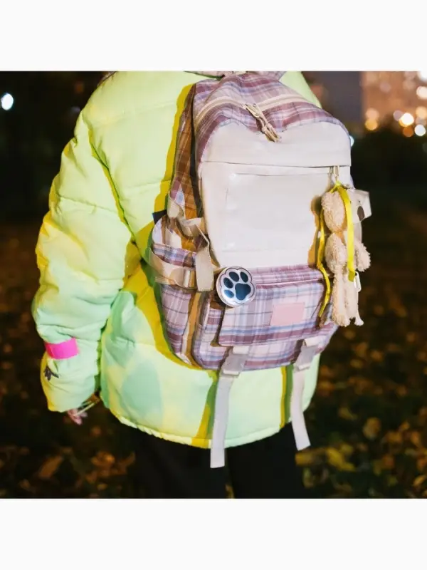 Светоотражающий слэп-браслет, самофиксирующийся, 22&times;3 см, цвет МИКС