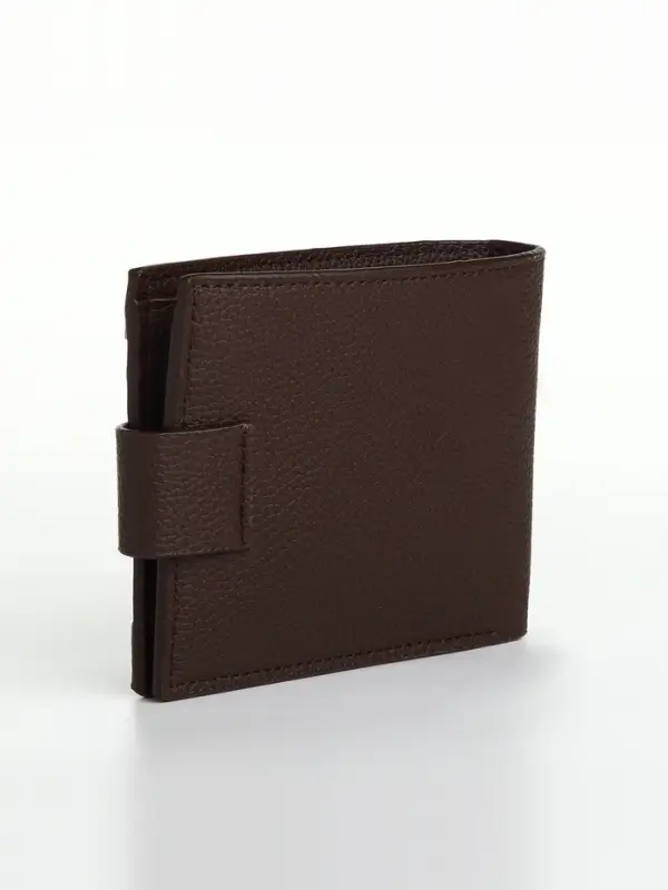 Портмоне мужское &laquo;Наджи&raquo;, на магните, отдел для карт, монет, коричневое