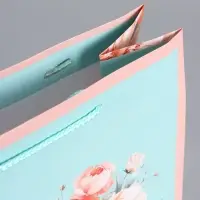 Пакет подарочный ламинированный "Подарок" 26 х 12 х 32 см