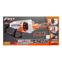 Бластер &laquo;Fast&raquo;, стреляет мягкими пулями, работает от батареек