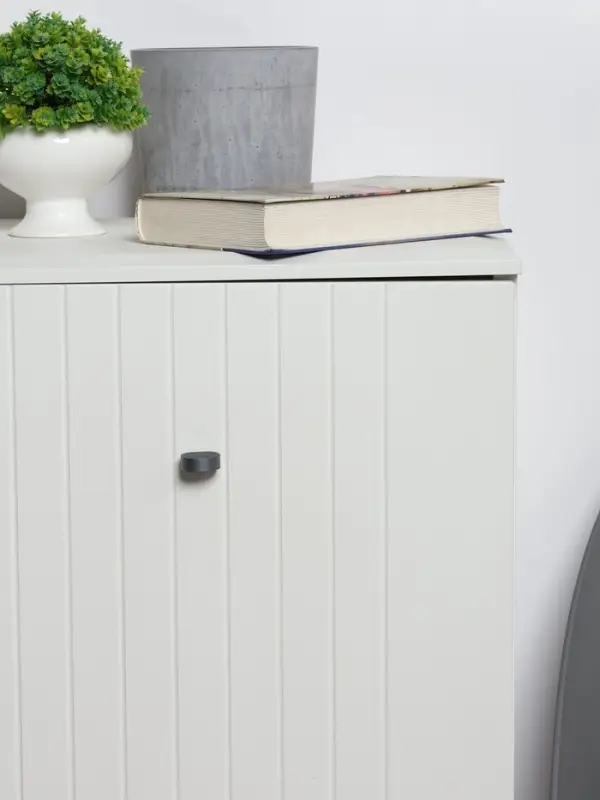 Ручка-кнопка CAPPIO RK147, d=26 мм, цвет графит, 8 шт.