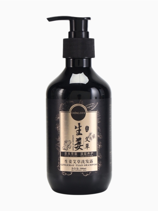 Шампунь для волос Chongzi с имбирем и полынью 300 мл