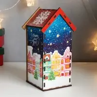 Чайный домик &laquo;С Новым годом&raquo;, 20&times;10.5&times;9.5 см