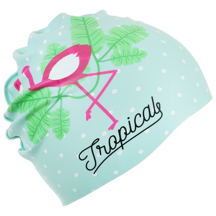 Шапочка для плавания детская ONLITOP, силиконовая, обхват 46-52 см Шапочка для плавания детская ONLITOP, силиконовая, обхват 46-52 см