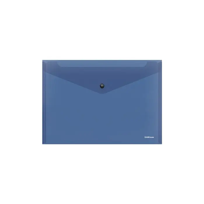 Папка-конверт на кнопке В5 (285х210 мм), 160 мкм, ErichKrause Glossy Classic, полупрозрачная, микс Папка-конверт на кнопке В5 (285х210 мм), 160 мкм, ErichKrause Glossy Classic, полупрозрачная, микс
