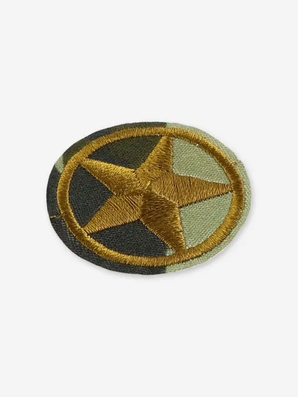 Термоаппликация «Звезда», d=4 см, разноцветная Термоаппликация «Звезда», d=4 см, разноцветная